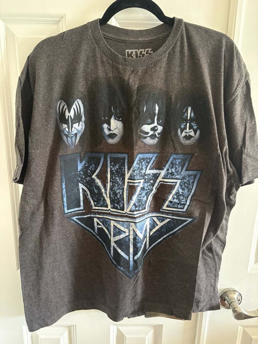 2015 KISS Army Band Graphic Charcoal Heather T-Shirt